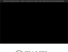 Tablet Screenshot of ciampifamilypractice.com